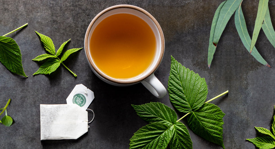 Tea bag mandala